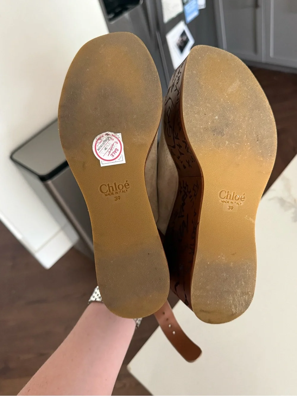 Chloe Maxime Platform Slingback Sandal